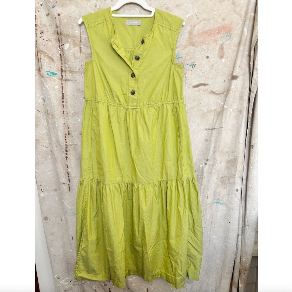 Everlane the Tiered Midi Dress - Picture 2 of 5